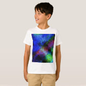 壁のグラフィティ Tシャツ (正面フル)