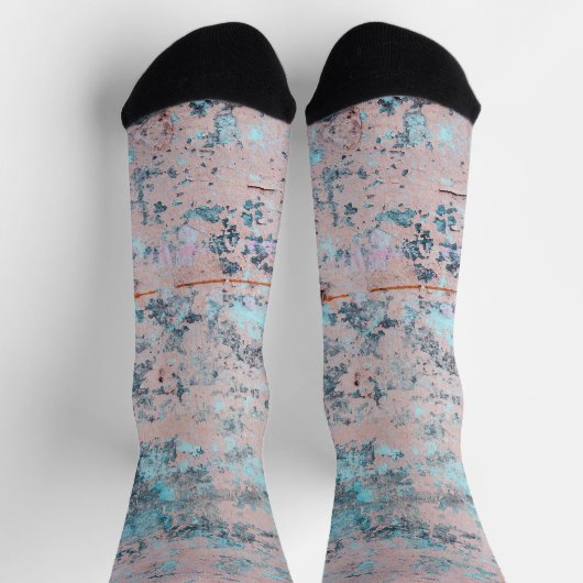 壁のグランジテクスチャ ソックス (上部)