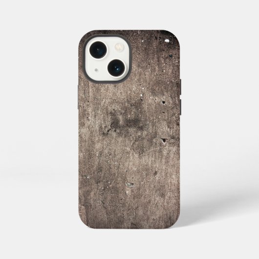 壁のグランジテクスチャ iPhoneケース (裏面)