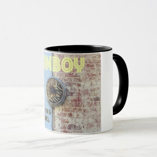 壁のコーヒーマグの外の何か マグカップ (正面右)