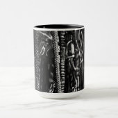 壁のコーヒー・マグの鋲 マグカップ (中央)