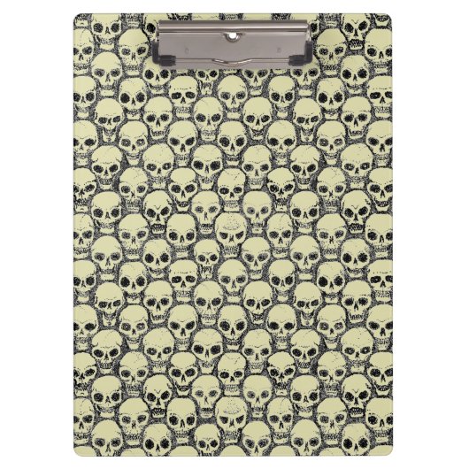 壁のスカル クリップボード (正面)