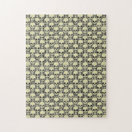 壁のスカル ジグソーパズル