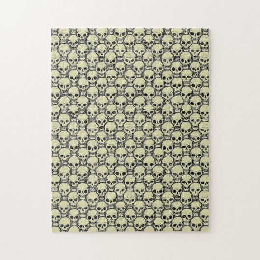 壁のスカル ジグソーパズル (縦)