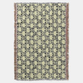 壁のスカル スローブランケット (正面縦)