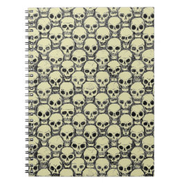 壁のスカル ノートブック