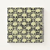 壁のスカル ノートブック (裏面)