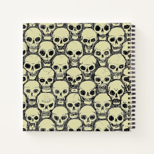 壁のスカル ノートブック (裏面)