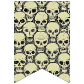 壁のスカル バンティングフラッグ (第1の旗)