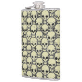 壁のスカル フラスク (左)