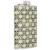 壁のスカル フラスク (右)