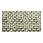 壁のスカル 枕カバー (裏面-右)