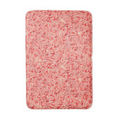 壁のテクスチャ付きのサーモントーンのように見える バスマット (正面縦)