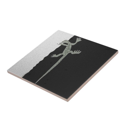 壁のトカゲ タイル (側面)