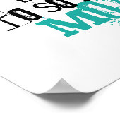 壁のポスター彼女はOkインスピレーションに別れを言った ポスター (角)