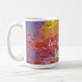 壁のメッセージ コーヒーマグカップ (左)