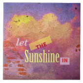 壁のメッセージ タイル (正面)