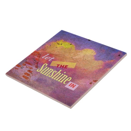 壁のメッセージ タイル (側面)