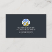 壁のロー絵を描ラーブラ絵を描シの垂れ 名刺 (裏面)