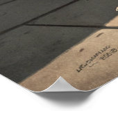 壁の上の映画の男 ポスター (角)