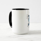 壁の中のサメ マグカップ (正面左)