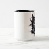 壁の中の黒猫 マグカップ (中央)