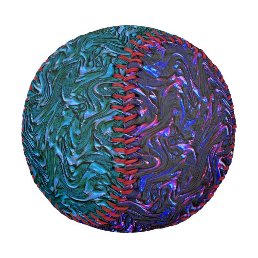 壁の二重青の質感のように見える 野球ボール (アングル)