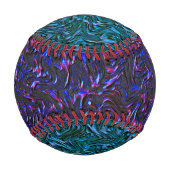 壁の二重青の質感のように見える 野球ボール (正面)