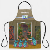 壁の全面プリント エプロン (正面)