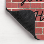 壁の別の煉瓦 マウスパッド (コーナー)