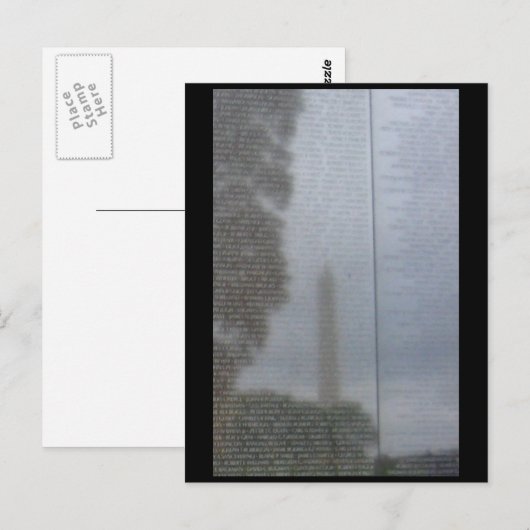 壁の反射 ポストカード (正面/裏面)