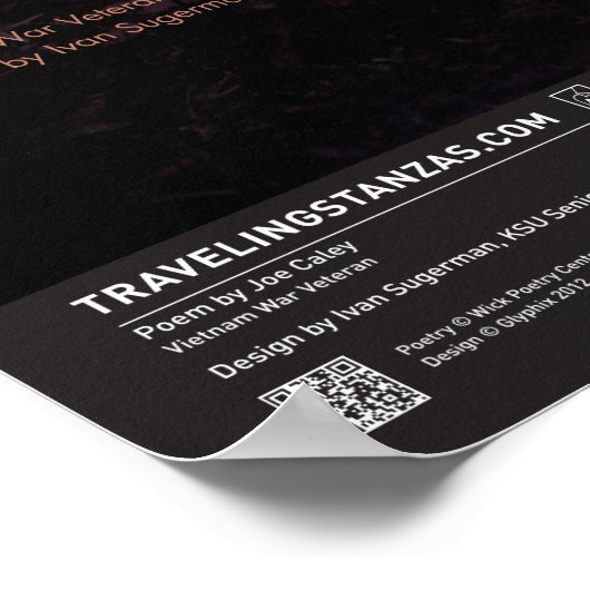 壁の名前 ポスター (角)