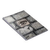 「壁の後ろから見る」 ノートブック (右側)