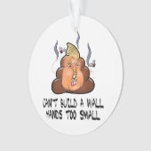 壁の手を小さすぎるアンチを構築できおもしろいない オーナメント (正面)