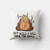 壁の手を小さすぎるアンチを構築できおもしろいない クッション (裏面)