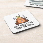 壁の手を小さすぎるアンチを構築できおもしろいない コースター (左側)