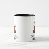 壁の手を小さすぎるアンチを構築できおもしろいない マグカップ (中央)