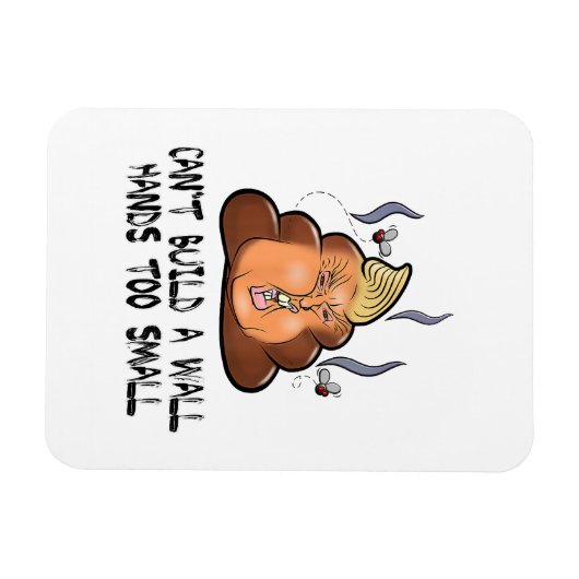 壁の手を小さすぎるアンチを構築できおもしろいない マグネット (横)