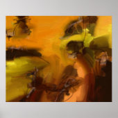 壁の抽象化 ポスター (正面)