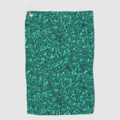 壁の玉の緑のテクスチャのように見える ゴルフタオル (正面)