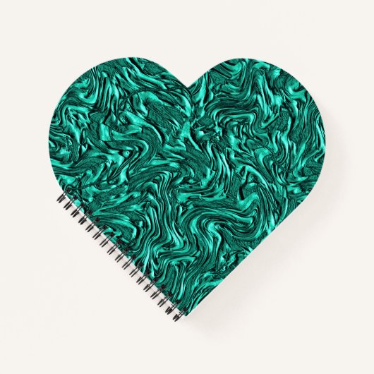 壁の玉の緑のテクスチャのように見える ノートブック (正面)