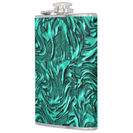 壁の玉の緑のテクスチャのように見える フラスク