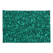 壁の玉の緑のテクスチャのように見える 枕カバー (裏面-右)