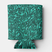 壁の玉の緑のテクスチャのように見える 缶クーラー (裏面)