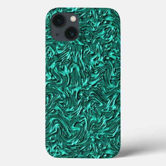 壁の玉の緑のテクスチャのように見える Case-Mate iPhoneケース (裏面)