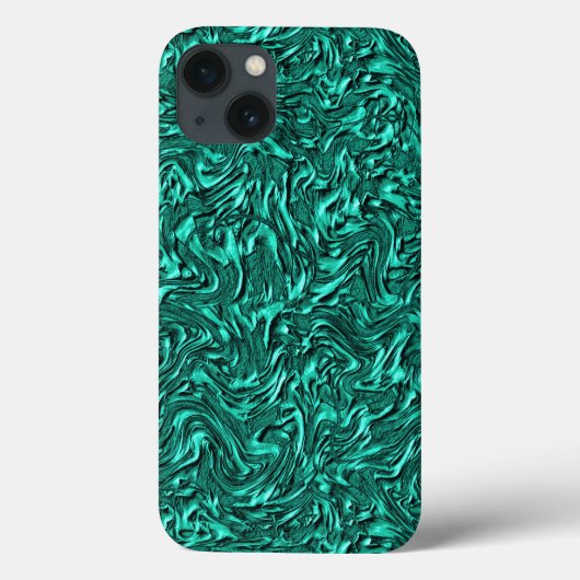 壁の玉の緑のテクスチャのように見える Case-Mate iPhoneケース (裏面)