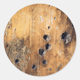 壁の箇条書き ラウンドシール