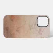 壁の背景テクスチャグランジ iPhoneケース (裏面横)