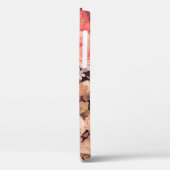 壁の花のレトロテクスチャ – ヴィンテージ効果フィルタ Case-Mate iPhoneケース (裏面 / 左)