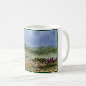 「壁の花」のマグ コーヒーマグカップ (正面右)